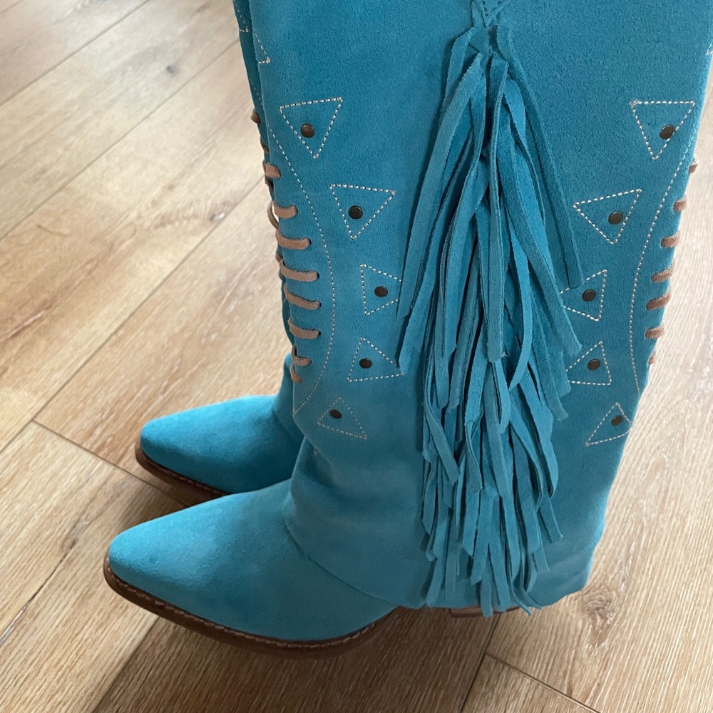 Dingo: Womens Spirit Trail Western Boots Snip Toe Size 6.5 NWT - Picture 8 of 11